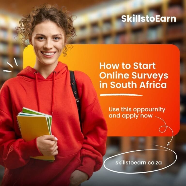 Best SEO-friendly alt text: **How to start online surveys in South Africa and earn extra money**