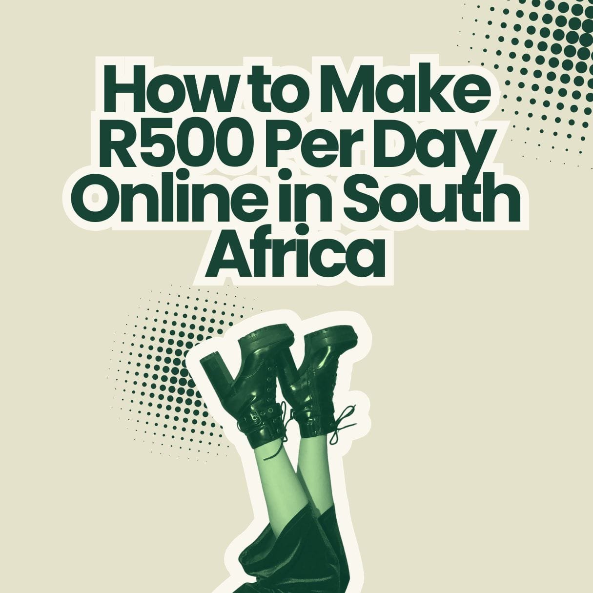 **South African beginner earning R500 per day through online freelancing and digital work**