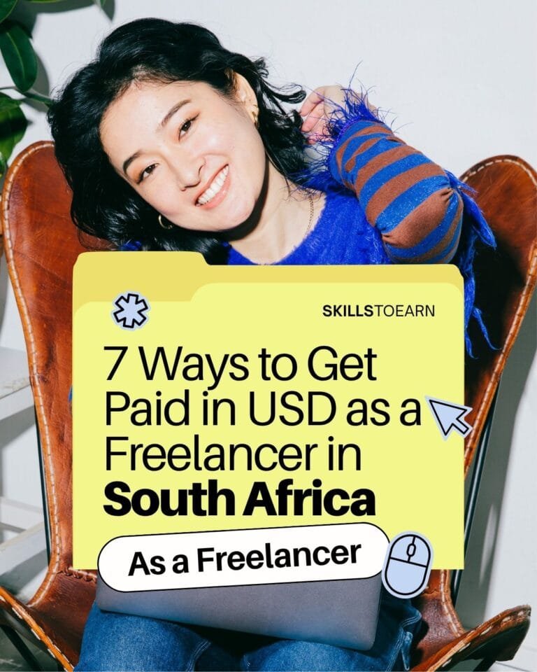 South African beginner exploring freelancing jobs and online work opportunities